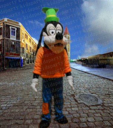high quality goofy dog mascot costume adult size Halloween costume fancy dress free shipping