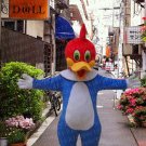 high quality woodpecker mascot costume adult size Halloween costume fancy dress free shipping