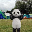 high quality panda mascot costume adult size Halloween costume fancy dress free shipping