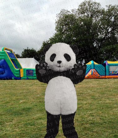 high quality panda mascot costume adult size Halloween costume fancy dress free shipping