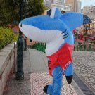 high quality shark fish mascot costume adult size Halloween costume fancy dress free shipping