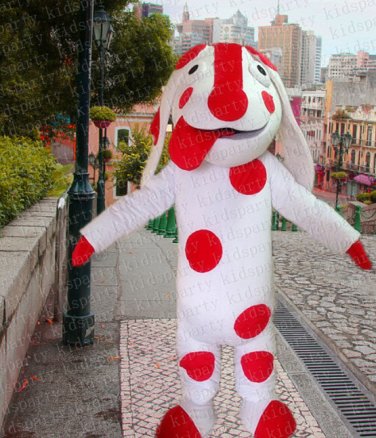 high quality dog mascot costume adult size Halloween costume fancy dress free shipping