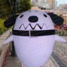 high quality white dog mascot costume adult size Halloween costume fancy dress free shipping