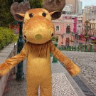 high quality deer moose mascot costume adult size Halloween costume fancy dress free shipping