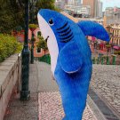 high quality blue fish mascot costume adult size Halloween costume fancy dress free shipping