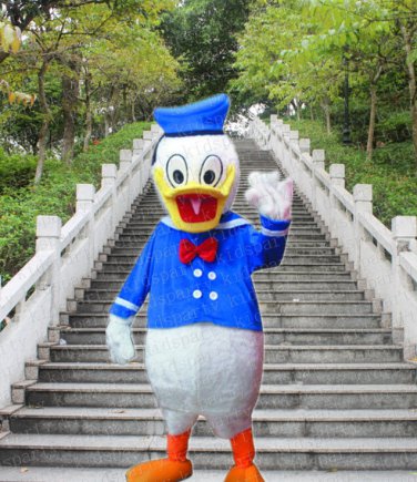 high quality duck mascot costume adult size Halloween costume fancy dress free shipping