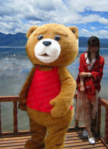 high quality bear mascot costume  adult size Halloween costume fancy dress free shipping