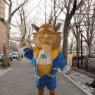 new beast mascot costume adult size Halloween costume fancy dress free shipping
