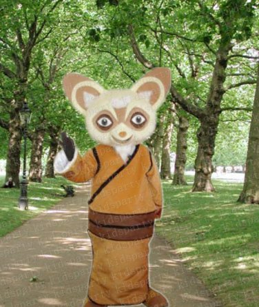 high quality shifu mascot costume adult size Halloween costume fancy dress free shipping