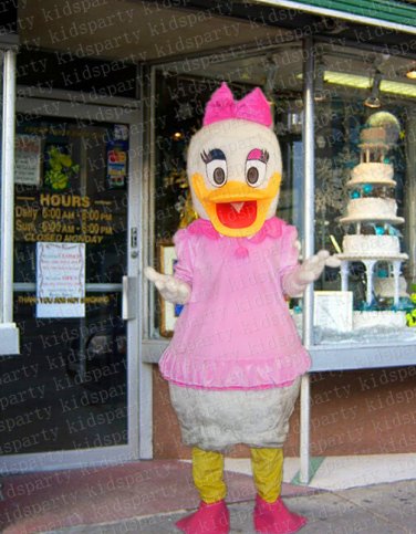 high quality duck mascot costume adult size Halloween costume fancy dress free shipping
