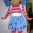Blue Lalaloopsy Jewel Sparkles Character Mascot Costume Halloween Costumes fancy dress Outfit