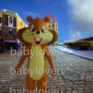 Adult Cartoon Lovely Squirrel Mascot Costume Fancy Dress Free Shipping