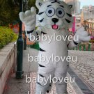 holiday white tiger mascot costume fancy party dress suit carnival costume fursuit mascot