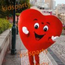 Red Heart  mascot costume bear fancy party dress suit carnival costume fursuit mascot