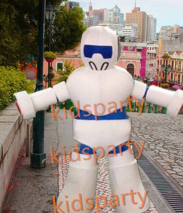 New robot mascot costume bear fancy party dress suit carnival costume fursuit mascot