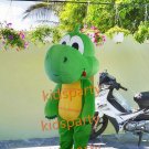 New dinosaur green mascot costume fancy party dress suit carnival costume fursuit mascot