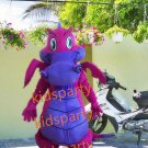 New purple dragon mascot costume fancy party dress suit carnival costume fursuit mascot