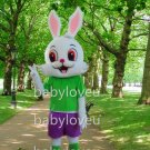 New rabbit mascot costume fancy party dress suit carnival costume fursuit mascot