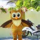 New Anime Costumes Champion Owl Mascot Costume Fancy Cartoon Character Owl Theme Mascotte Kits