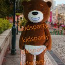 POLYFOAM high quality Lovely Long hair Plush bear Mascot Costume
