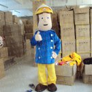 Hot Sale Fireman Cartoon Mascot Costume Animal Fancy Dress Outfit