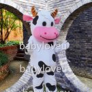 PROFESSIONAL FARM COW Mascot Costume cartoon Fancy Dress Free Shipping