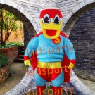 2016 new Real Pictures Deluxe Super duck Mascot Costume Adult sized factory direct,free shipping