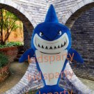 new shark Mascot Costume Suit Adult Size Breathable  Costumes