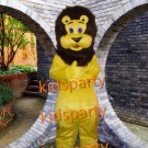 New yellow bear Mascot Costumes Christmas Halloween Outfit Fancy Dress Suit Free Shipping