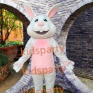 New bunny rabbit Mascot Costumes Christmas Halloween Outfit Fancy Dress Suit Free Shipping