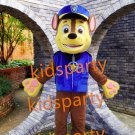 New blue shirt dog Mascot Costumes Christmas Halloween Outfit Fancy Dress Suit Free Shipping