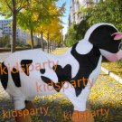 high quality two person cow mascot costume Christmas Halloween Outfit Fancy Dress Suit Free Shipping