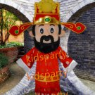 Happy Chinese new year mascot god of fortune mascot costume Halloween Free Shipping