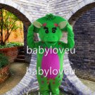 New green dragon Mascot Costumes Christmas Halloween Outfit Fancy Dress Suit Free Shipping