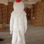 Adult Size White Chicken mascot Costume WholeSale price Cock mascot Cartoon Clothing