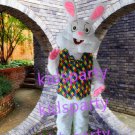 New Easter rabbit mascot costume fancy costume fancy dress carnival costume