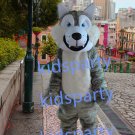 New grey wolf mascot costume fursuit  fancy dress carnival costume