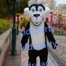 high quality black wolf mascot costume Christmas Halloween Outfit Fancy Dress Suit Free Shipping