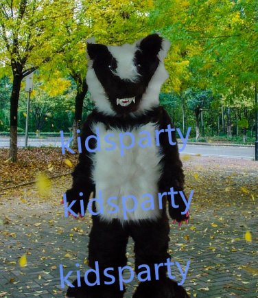 New high quality wolf mascot costume Christmas Halloween Outfit Fancy Dress Suit Free Shipping