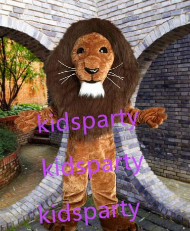 New high quality lion mascot costume lion fursuit mascot Free Shipping