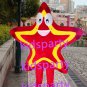 New red star mascot costume Fancy Dress Halloween party costume Carnival Costume