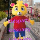 New yellow bear mascot costume Fancy Dress Halloween party costume Carnival Costume