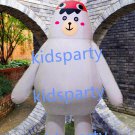 New white bear mascot costume Fancy Dress Halloween party costume Carnival Costume