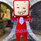 New red television mascot costume Fancy Dress Halloween party costume Carnival Costume