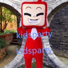 New red television mascot costume Fancy Dress Halloween party costume Carnival Costume