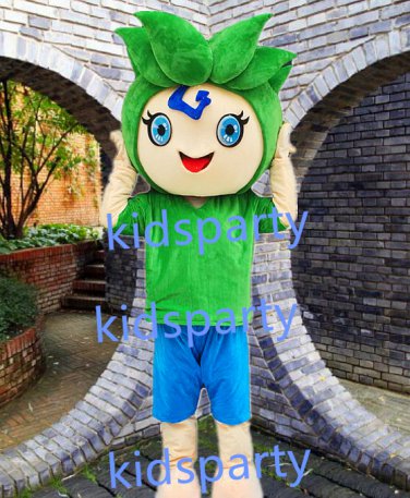 New Vegetable boy mascot costume Fancy Dress Halloween party costume Carnival Costume