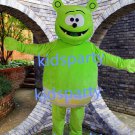 New green bear mascot costume Fancy Dress Halloween party costume Carnival Costume