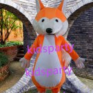 New orange fox mascot costume Fancy Dress Halloween party costume Carnival Costume