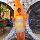 New Orange Shrimp mascot costume Fancy Dress Halloween party costume Carnival Costume