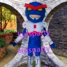 New super hero mascot costume Fancy Dress Halloween party costume Carnival Costume